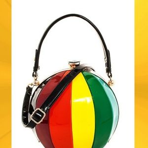 Beach ball handbag